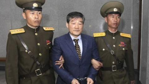 Kim Dong-chul, an USA national arrested by North Korea for spying