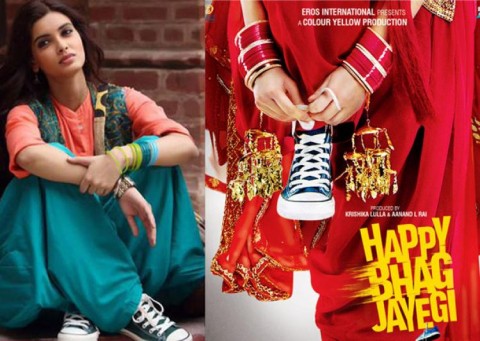 Motion poster of Happy Bhag Jayegi got out