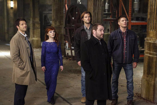 The main cast of Supernatural