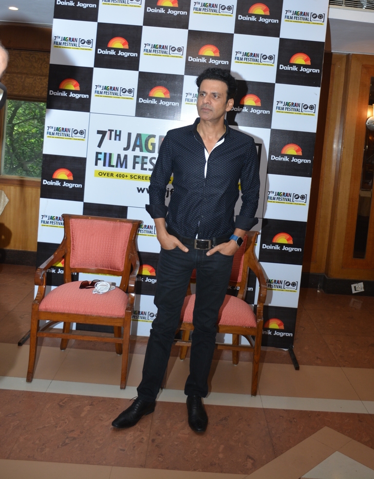 Actor Manoj Bajpayee at the 7th Jagran Film festival