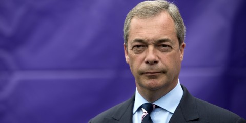 UKIP leader Nigel Farage calls it quits