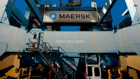 European shares score well, Maersk aces