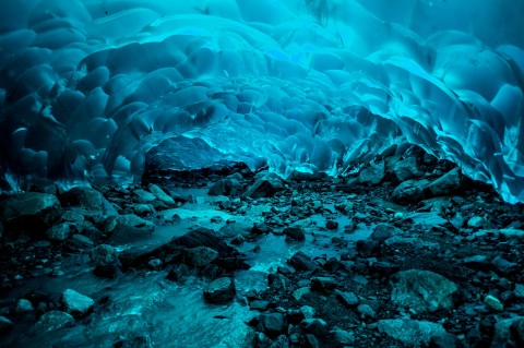 Mendenhall Caves, Alaska