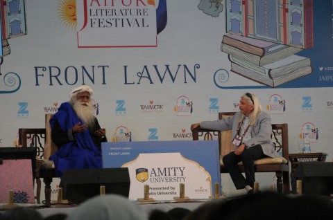 JLF: Session 9 ‘Inner Engineering: A Yogi’s Guide to Joy’