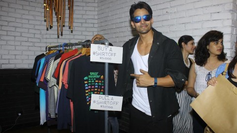 Harshvardhan Rane hosts garage sale in Mumbai!