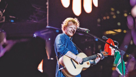 Mystery behind Ed Sheeran’s Blue Kurta: SOLVED
