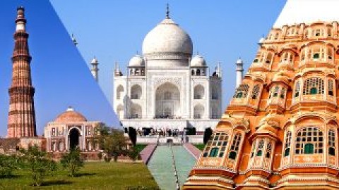 Itinerary for a traveler to travel Golden Triangle