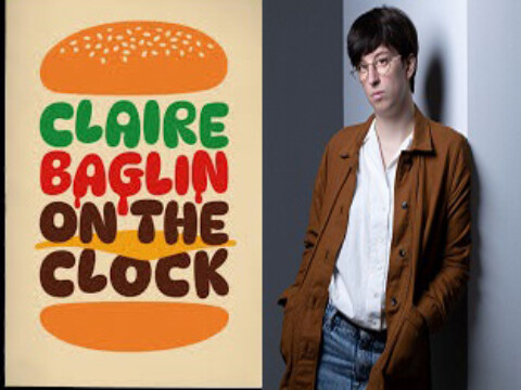 On the clock by Claire Baglin