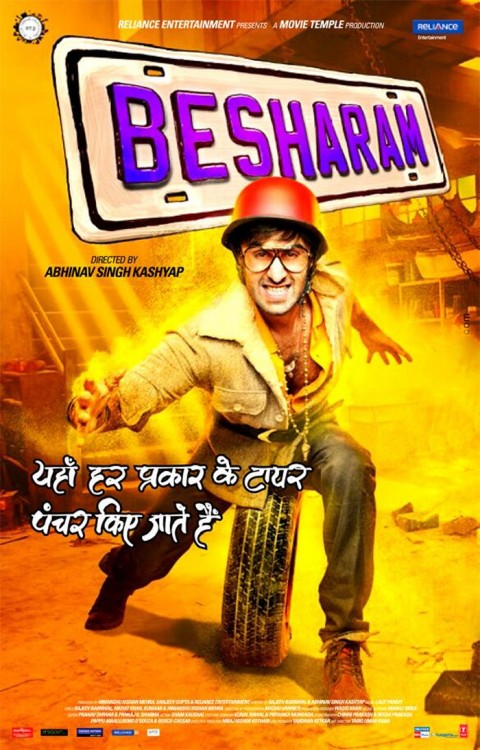 “Besharam is an Attitude” : Ranbir Shines in the new poster