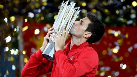 Novak Djokovic wins Shanghai Masters