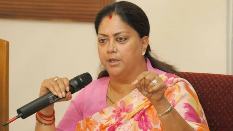 Vasundhara Raje asks voters to win ‘semi-finals’ for Modi Raj