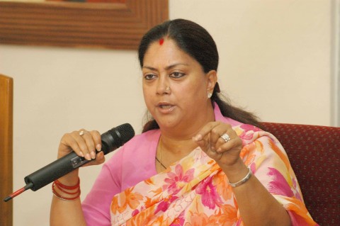 Vasundhara Raje asks voters to win ‘semi-finals’ for Modi Raj