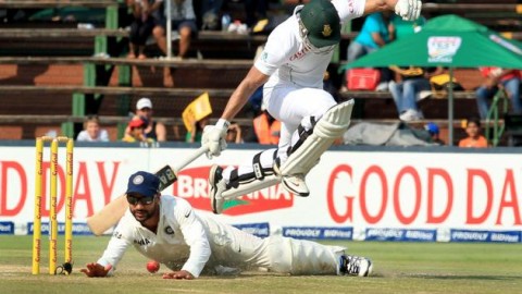 Couple of late wickets gives India the upper hand