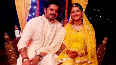 Sreesanth weds Jaipur princess Bhuveneshwari Kumari