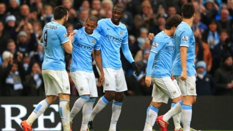 Man City puts half-a-dozen past the table-toppers