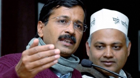 Kejriwal defends Somnath Bharti over ‘tampering with evidence’