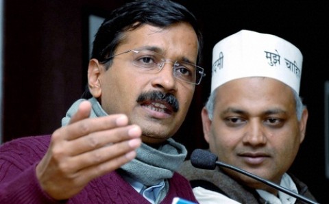 Kejriwal defends Somnath Bharti over ‘tampering with evidence’