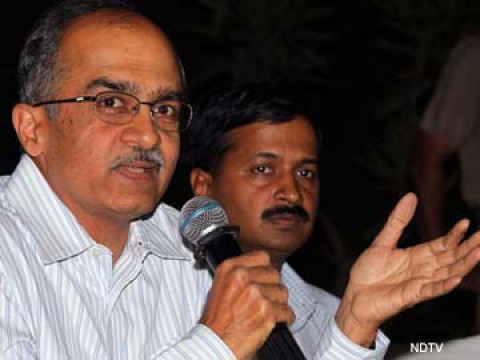 AAP leader Prashant Bhushan tries to defend himself over referendum