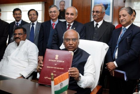 Mallikarjun Kharge presents interim Railway Budget