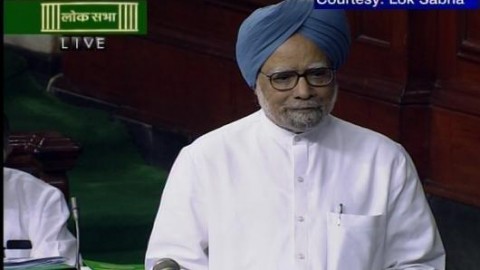 PM says his heart bleeds after watching Telangana protests in Parliament