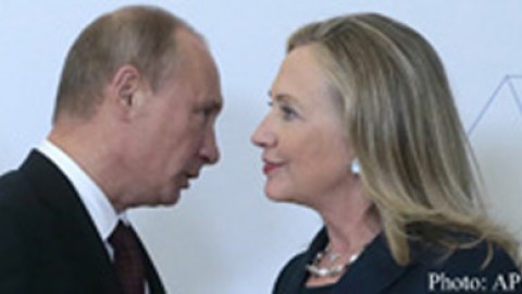 After Hitler comment Hillary Clinton again slams Putin