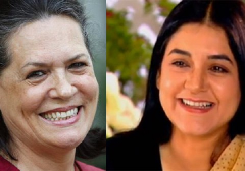 Maneka Gandhi questions Sonia Gandhi’s asset