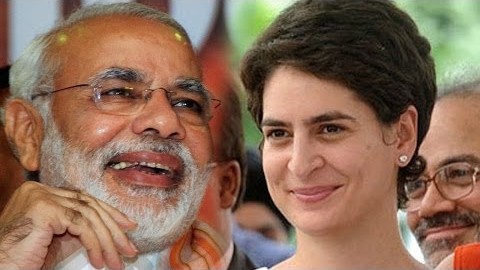 Its Priyanka Gandhi vs Narendra Modi all the way