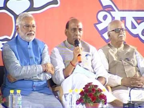 Modi addresses Press after Parliamentary Board meeting