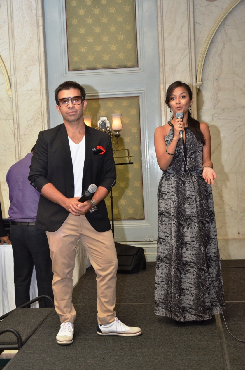 RJ Sachin and RJ Swati at the MEET and GREET with SunRisers Hyderabad
