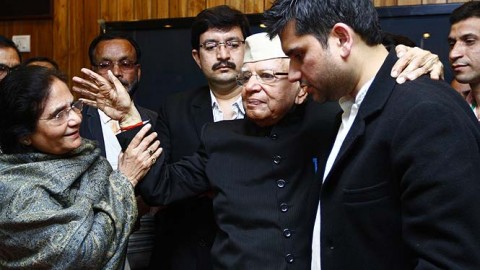 ND Tiwari weds Ujjwala Sharma