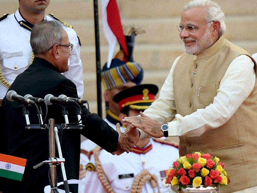 modi pranab