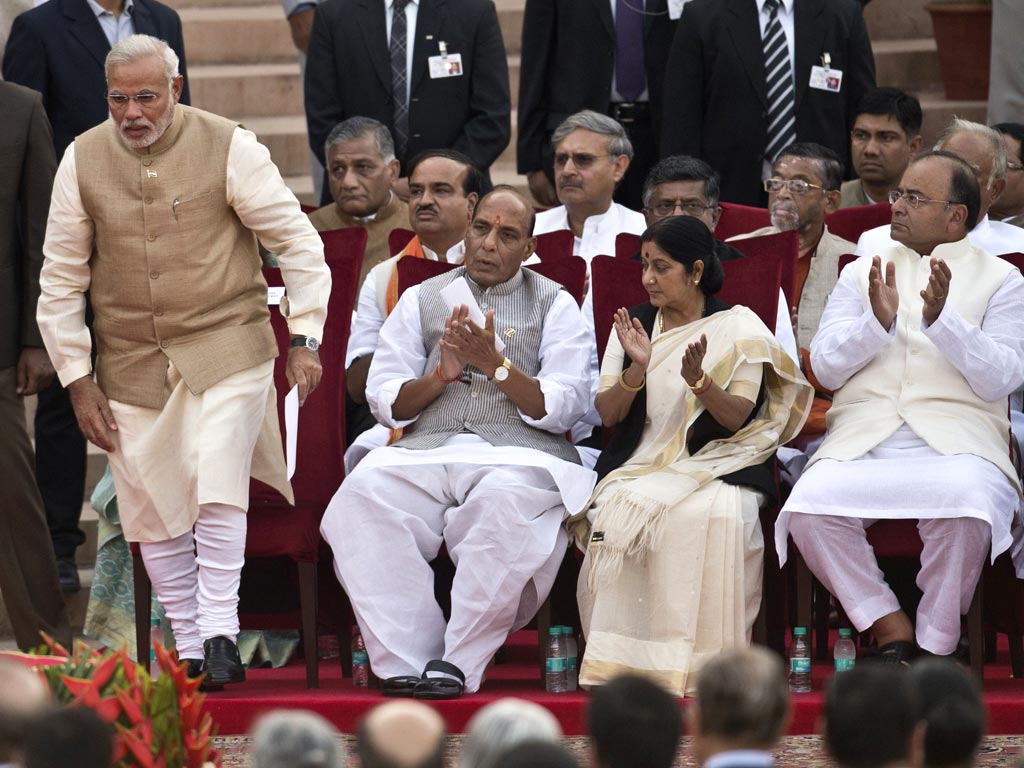 modi takes oath