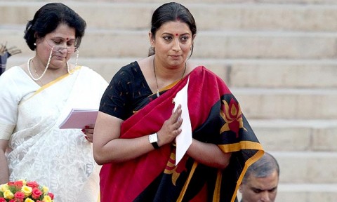 BJP hits back at Congress over Smriti Irani’s educational qualification
