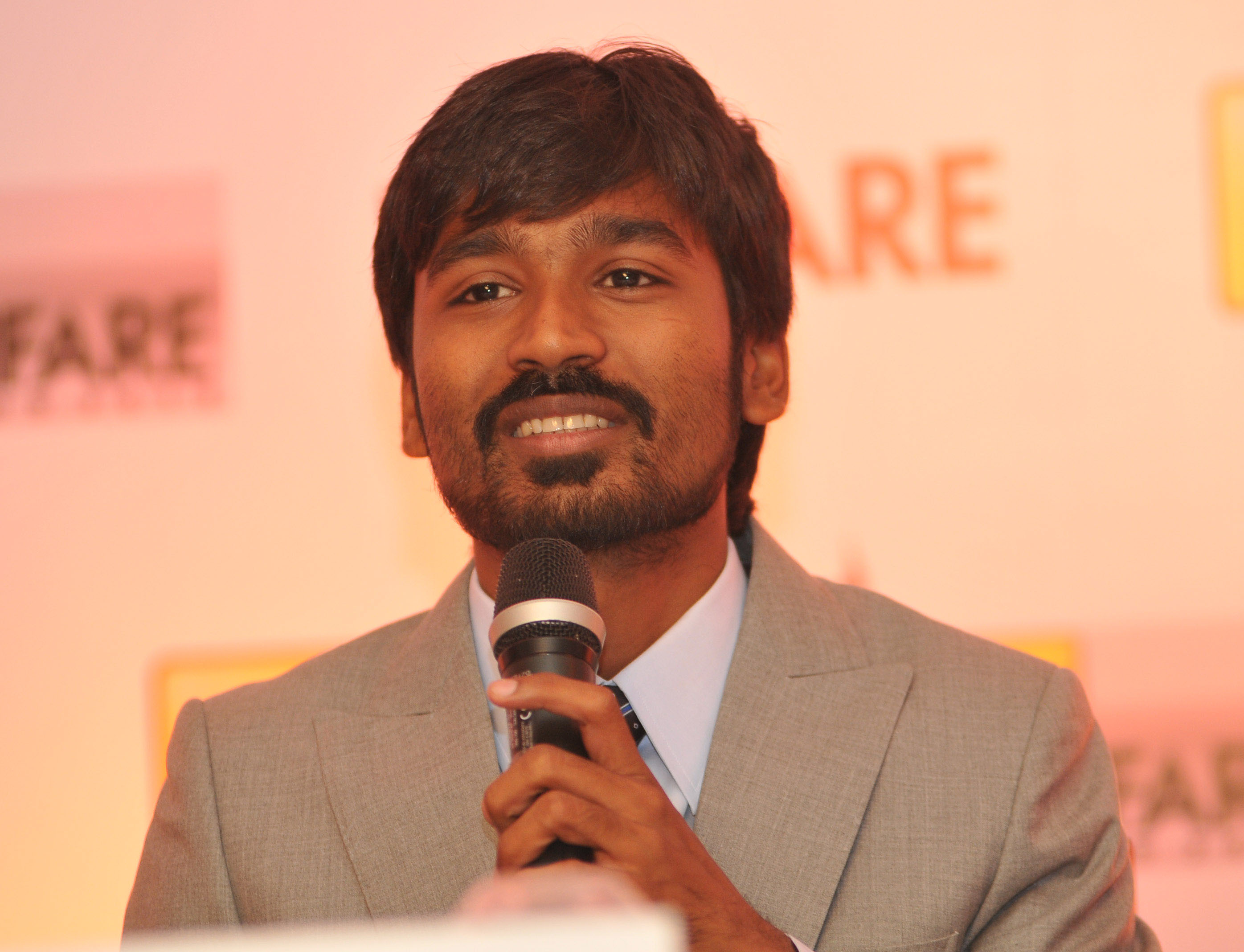 Dhanush at the '61st Idea Filmfare Awards 2013' Press Conference at Park Hyatt Hotel, Chennai.10