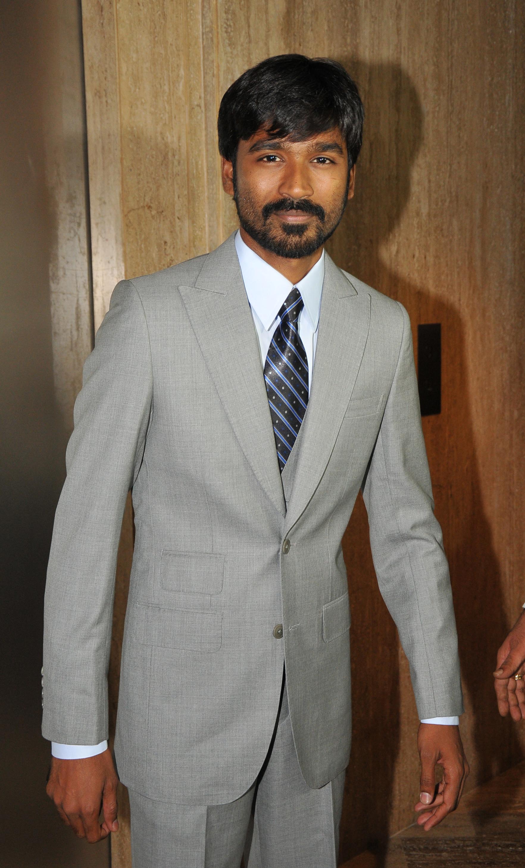 Dhanush at the '61st Idea Filmfare Awards 2013' Press Conference at Park Hyatt Hotel, Chennai.2