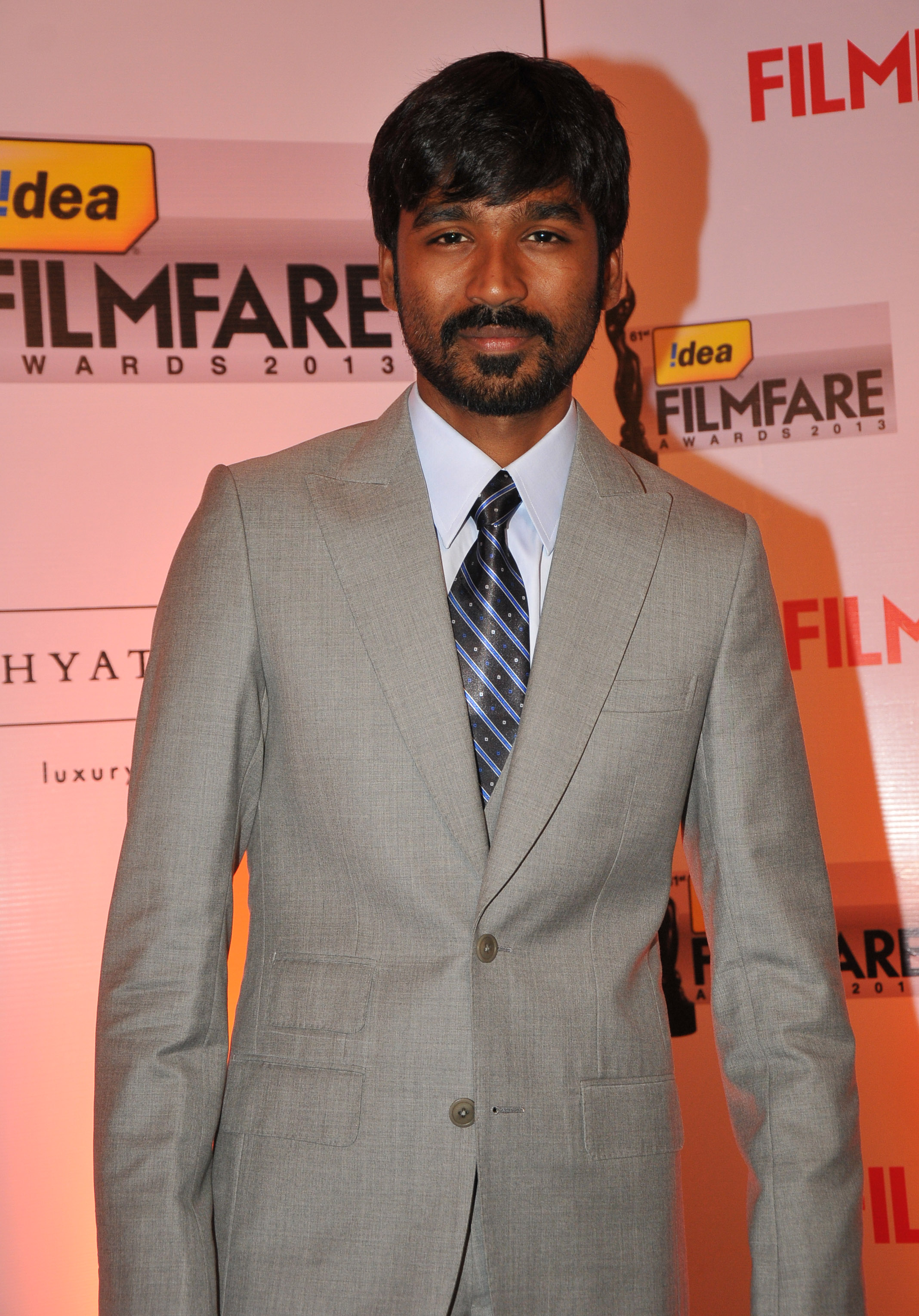 Dhanush at the '61st Idea Filmfare Awards 2013' Press Conference at Park Hyatt Hotel, Chennai.6
