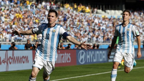 Final score: Lionel Messi 1 Iran 0