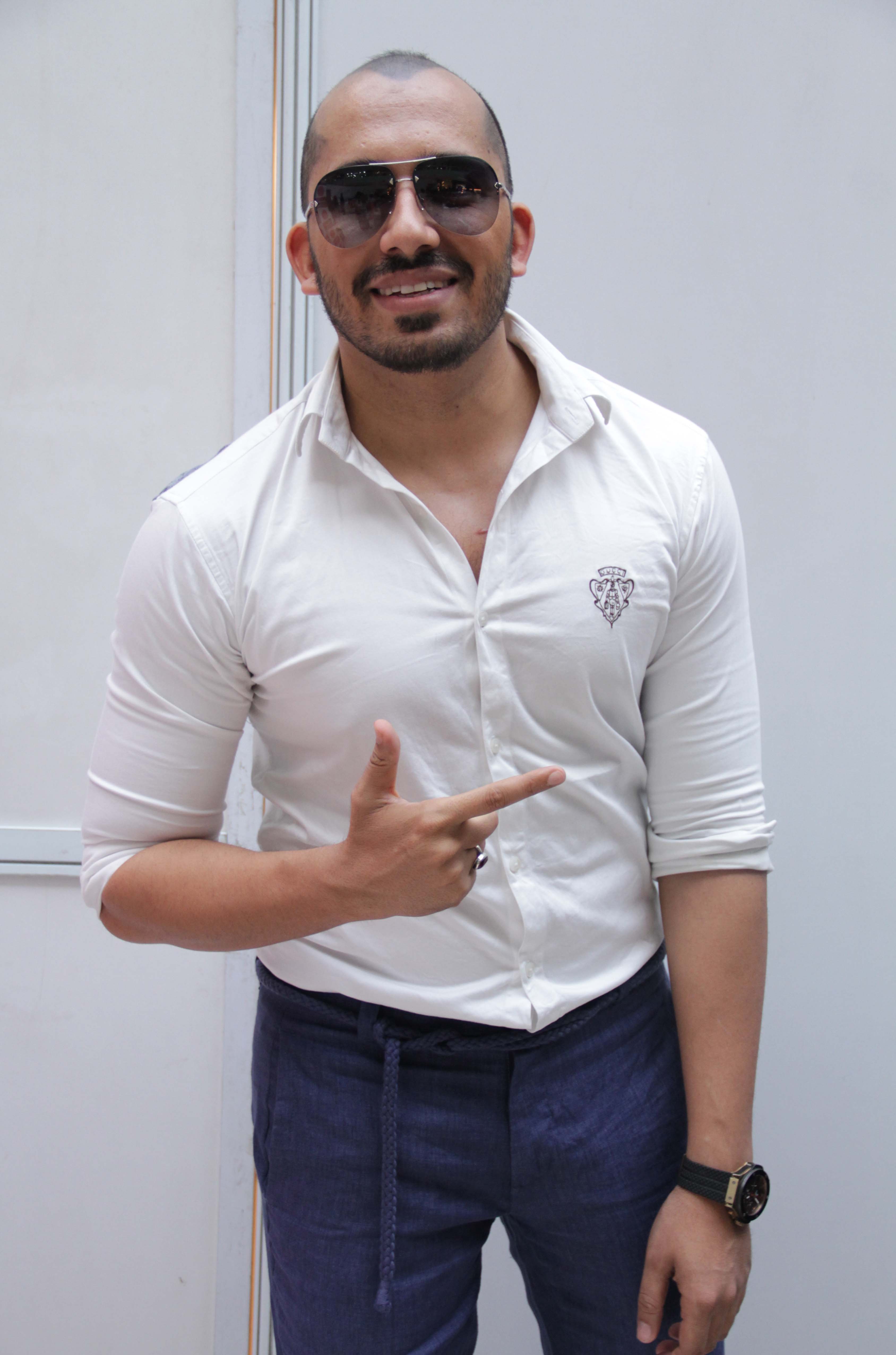 Singer Ali Quli Mirza at the 'Femina Festive Showcase 2014' Gurgaon Summer Fashion Show.3