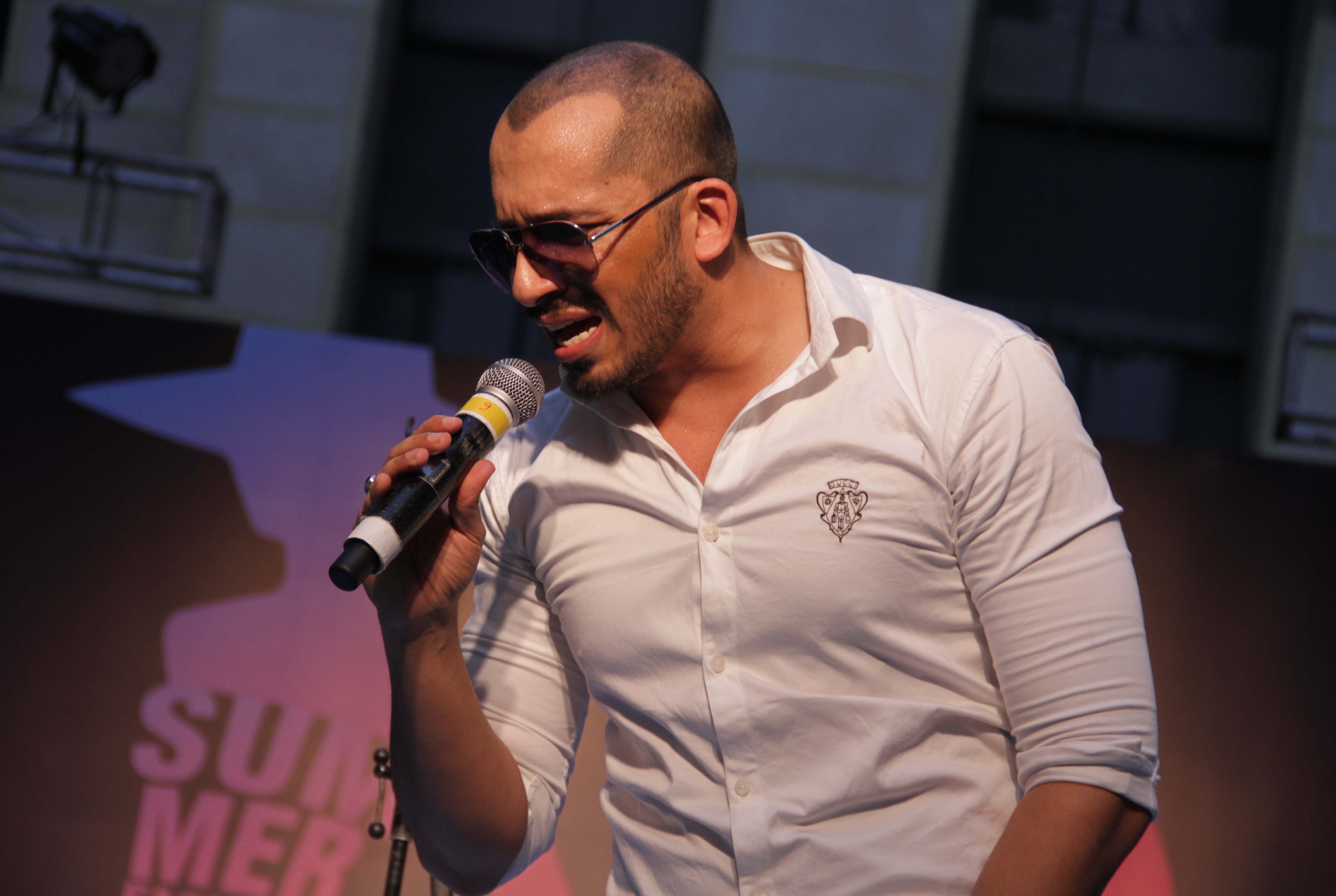 Singer Ali Quli Mirza at the 'Femina Festive Showcase 2014' Gurgaon Summer Fashion Show