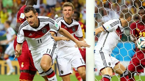 Germany escapes a scare from Ghana