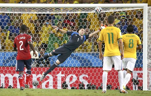Brazil sets up semi final clash with Germany