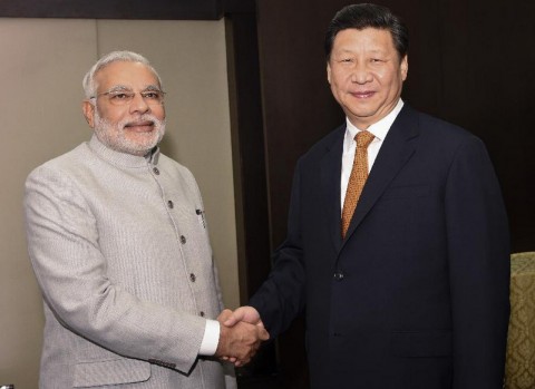 Narendra Modi meets Chinese President Xi Jinping