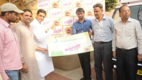 Naturralle Refined Sunflower Oil organises “Ramadan Mubarak” a special initiative