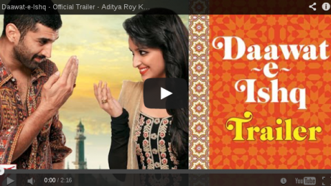 First official trailer of Daawat-e-Ishq