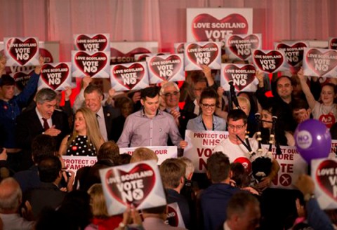 Scotland says no to independence from the UK