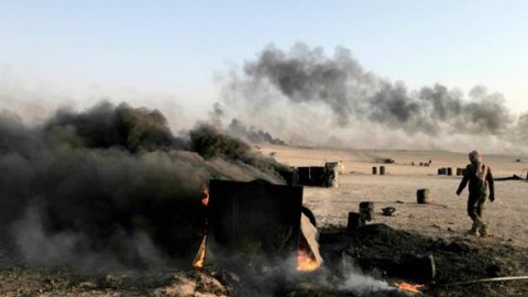 U.S and its Middle East allies launch attack on ISIS in Syria