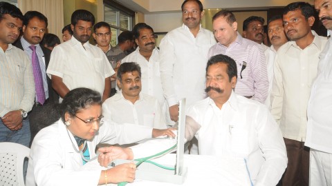 MAK Projects conducts Blood Donation & Health Camp in Thummaluru village