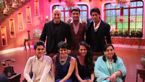 DDLJ cast on the set of Comedy Nights With Kapil