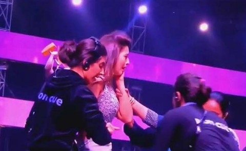 Youth slapped actress Gauahar Khan in Mumbai