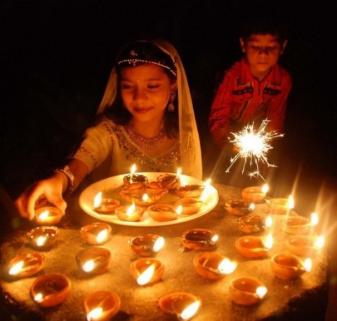 A delightful Diwali to you! From around the world, with love
